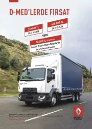 RENAULT TRUCKS D-MED’E GİDEN YOL KISALSIN DİYE KAMPANYA UZADI