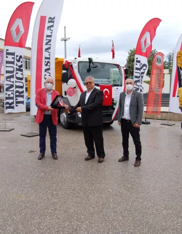EDİRNE SÜLOĞLU İLÇESİ, RENAULT TRUCKS D-MED KAMYON İLE YEŞERECEK
